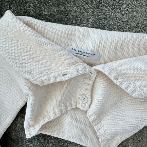 Philosophy di Lorenzo Serafini off shoulder cardigan - Picture 3 of 6